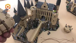 Updated LeLightGo 71043 - 1 installations guide of LED Light kit for LEGO Harry Potter Hogwarts