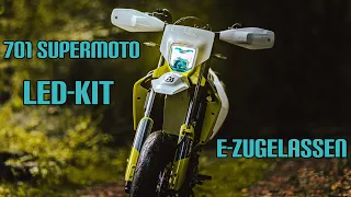 Husqvarna 701 Supermoto LED Umbau | Aliexpress | Geht er schief? 😅