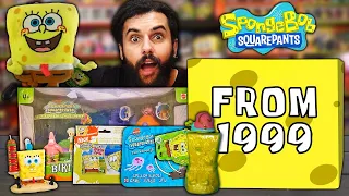 Unboxing Vintage Spongebob Mystery Box From 1999!!