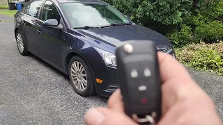 2014 Chevy Cruze Automatic Window Control with Key Fob