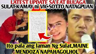 LATEST UPDATE sa EAT BULAGA|Sulat ni VIC SOTTO NATAGPUAN ni Maine Mendoza,Ito pala ang Laman?