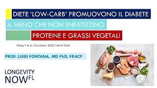 Diete LOW-CARB promuovono il diabete a meno che non enfatizzino proteine e grassi vegetali | Fontana