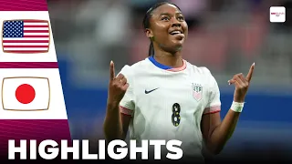 United States vs Japan | Highlights | SheBelieves Cup 06-04-2024