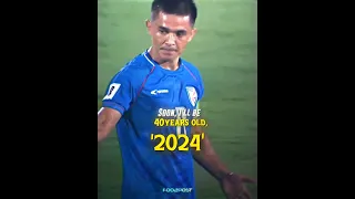 Sunil Chhetri 2008➡️2024 🤩❤️ #shorts #indianfootball #chhetri