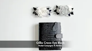 Gillio Croco Eye Black Pocket Compagna XL Review