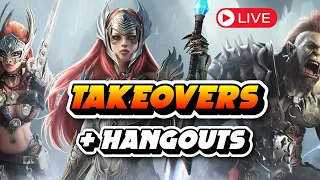 Takeovers and Hangouts Live!