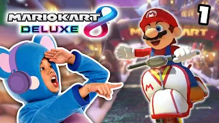 Mario Kart 8 Deluxe With Eep | Booster Course Pass | Moon Cup | MGC Let's Play