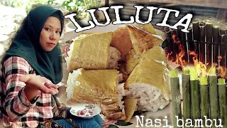 Cara membuat Nasi Bambu Bakar yang Enak