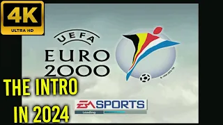 🏆 EURO 2000 Intro Remastered! Experience the Excitement 🟢 | PS1 #euro2000