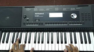 Keyboard cover for Yedho Edho ondru song from Lesa Lesa