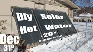 Diy Solar Hot Water System Overview and Operation!!!