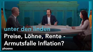 unter den linden: Preise, Löhne, Renten – Armutsfalle Inflation?