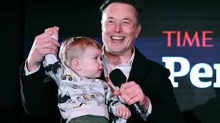 Elon Musk Brings Son X AE A-Xii to Person of the Year Event 