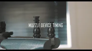 How to time your muzzle device.