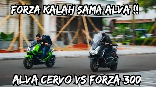 FORZA 300cc KALAH SAMA ALVA CERVO (MOTOR LISTRIK) !!