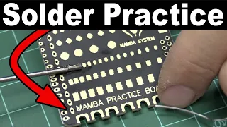 Solder Practice Board - How to solder your 1st FPV Drone
