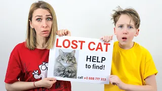 Илья и Картонка потеряли кота
