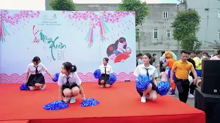 Tiết mục nhảy"Dance magic in the air" tại Lễ Hội Mùa Xuân 2023