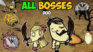 Duo ALL Bosses in Don't Starve Together (Speedrun)