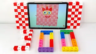 Numberblocks 1 to 300 Cubes Set Count Simply Math - Learn Count To Big Numbers  Rainbow Colors