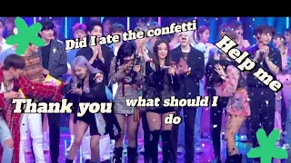 BTS and Blackpink award show | funny moments