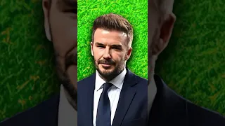 Why was David Beckham booed by 40.000 people?