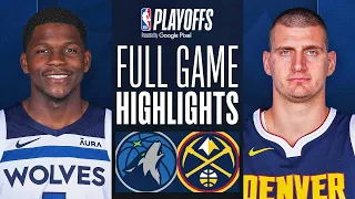 TIMBERWOLVES vs NUGGETS FULL GAME 1 HIGHLIGHTS | May 3, 2024 | NBA Playoffs GAME 1 Highlights (2K)