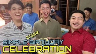 Vlog 45 Our Simple Triple Birthday Celebration | Paano Magdiwang ng Birthday sa Seminaryo?