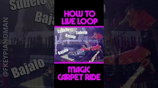 How to Live Loop Magic Carpet Ride - Dawless on RC-505 & MC-707 #latinhouse #livelooping #houseloops