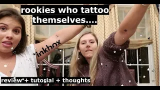 Inkbox Temporary Tattoo Freehand Review + Demo | Chiara Gentile Vlogs