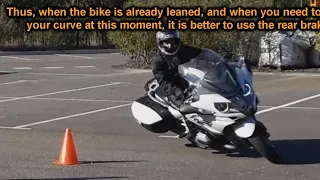Increase your riding skills on a motorcycle (part 3): How to brake on a motorcycle to lean/turn more
