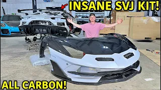 Rebuilding A Wrecked Lamborghini Aventador SV Part 8