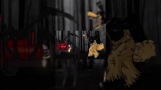 Choo-Choo Charles vs Beast Bendy  Boris  Allison Angel  Bendy animation #shorts