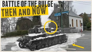 Battle of the Bulge - Then and Now - No pictures - real film.