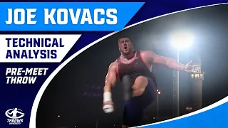 Joe Kovacs Shot Put Training 2019 World Championships | Technical Analysis