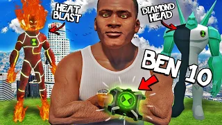 FRANKLIN Becomes BEN 10 In GTA 5 (Mods)