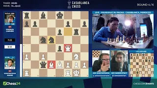 Magnus Carlsen vs Vishy Anand in the MOST COMPLICATED Position | Casablanca Chess