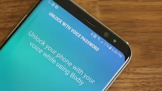 Unlock Your Galaxy S8 using BIXBY with a Voice Password