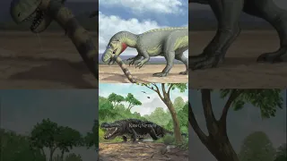 Deinosuchus vs Dinosaurs #shorts #paleontology