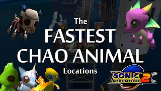 The FASTEST Way to get Every Chao Animal in SA2B!