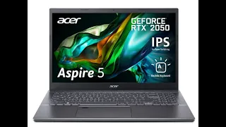 Огромный Обзор на ноутбук Acer Aspire 5 Intel Core i5-1235URTX 2050, 4 ГБ