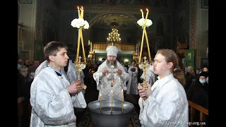 19.01.2021. РОВЕНЬКИ. Служение правящего архиерея в день Святого Богоявления