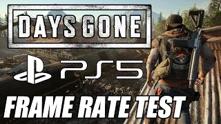 Days Gone Doubles Its FPS On PS5 | Frame Rate Test