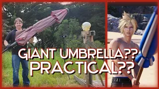 Is Cloud's FFVII Rebirth Umbrella Practical?