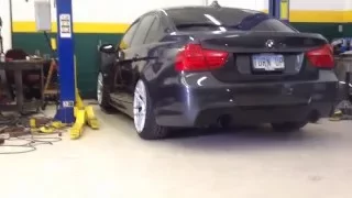 2007 BMW 335i Straight Pipe - 3" AR Catless DP's