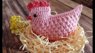 ПАСХАЛЬНАЯ КУРОЧКА крючком / Easter chicken Crochet