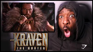 KRAVEN THE HUNTER – Official Red Band Trailer (HD) | REACTION