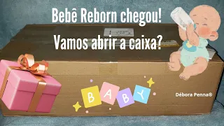 Chegada da minha NOVA Bebê Reborn Realista #bebereborn #babygirl #cute #realistabebereborn #doll