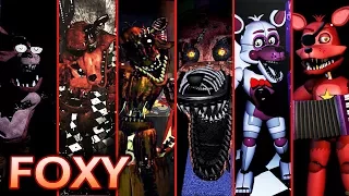 Evolution of Foxy Behavior in FNAF (2014-2017)