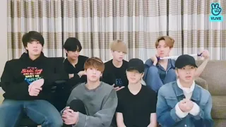 BTS Vlive New Year....!